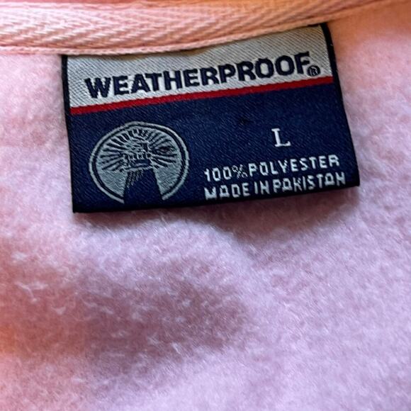 Weatherproof Women's Pink Fleece Vest.  UK Logo on Chest.  Size Large - Picture 7 of 7